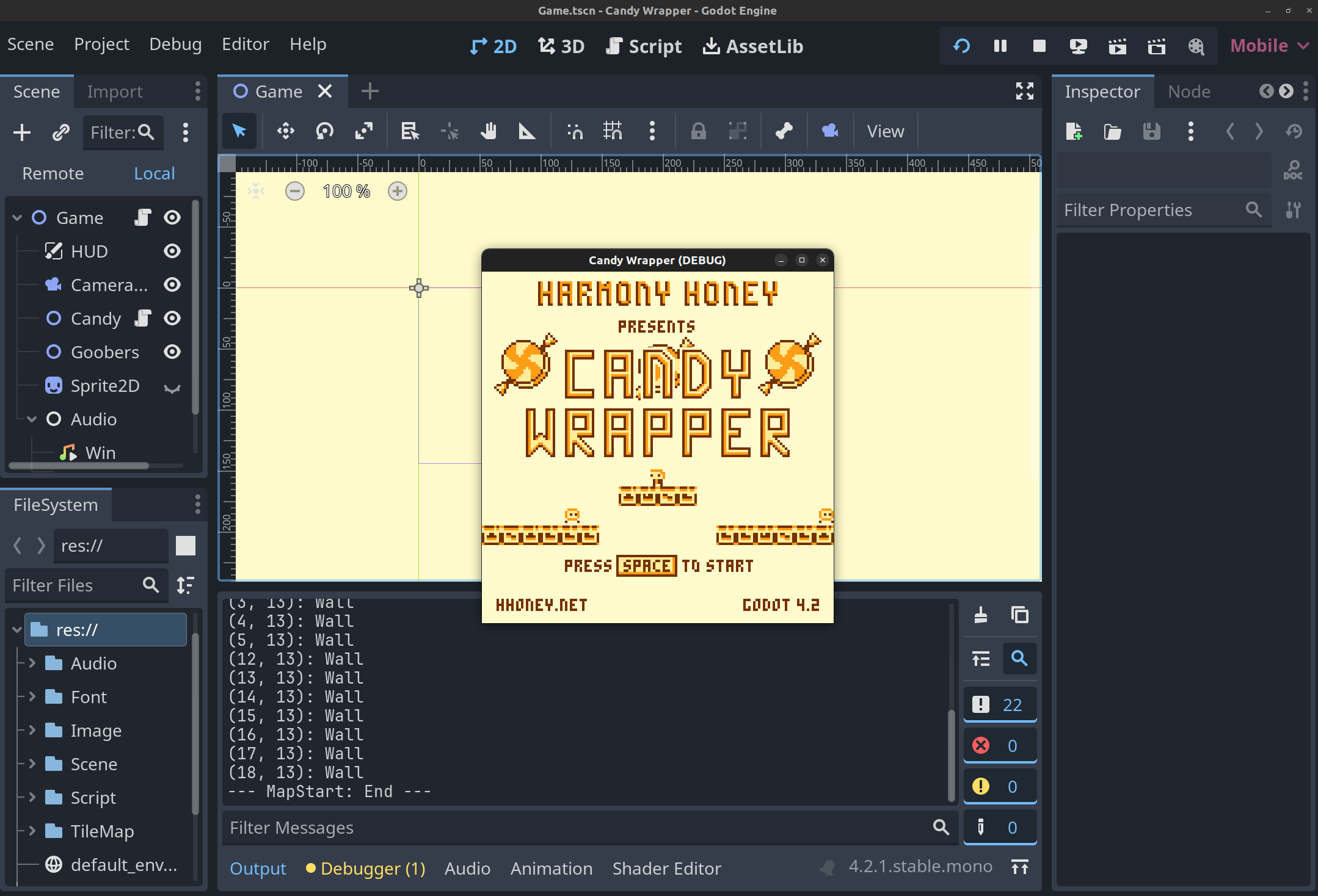 Candy Wrapper In Action Candy Wrapper In Action